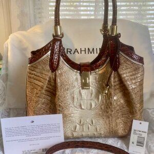 SOLD Brahmin Celia Praline La Sierra - EUC